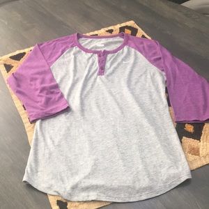 Nike 3/4 sleeve baseball jersey Sz M